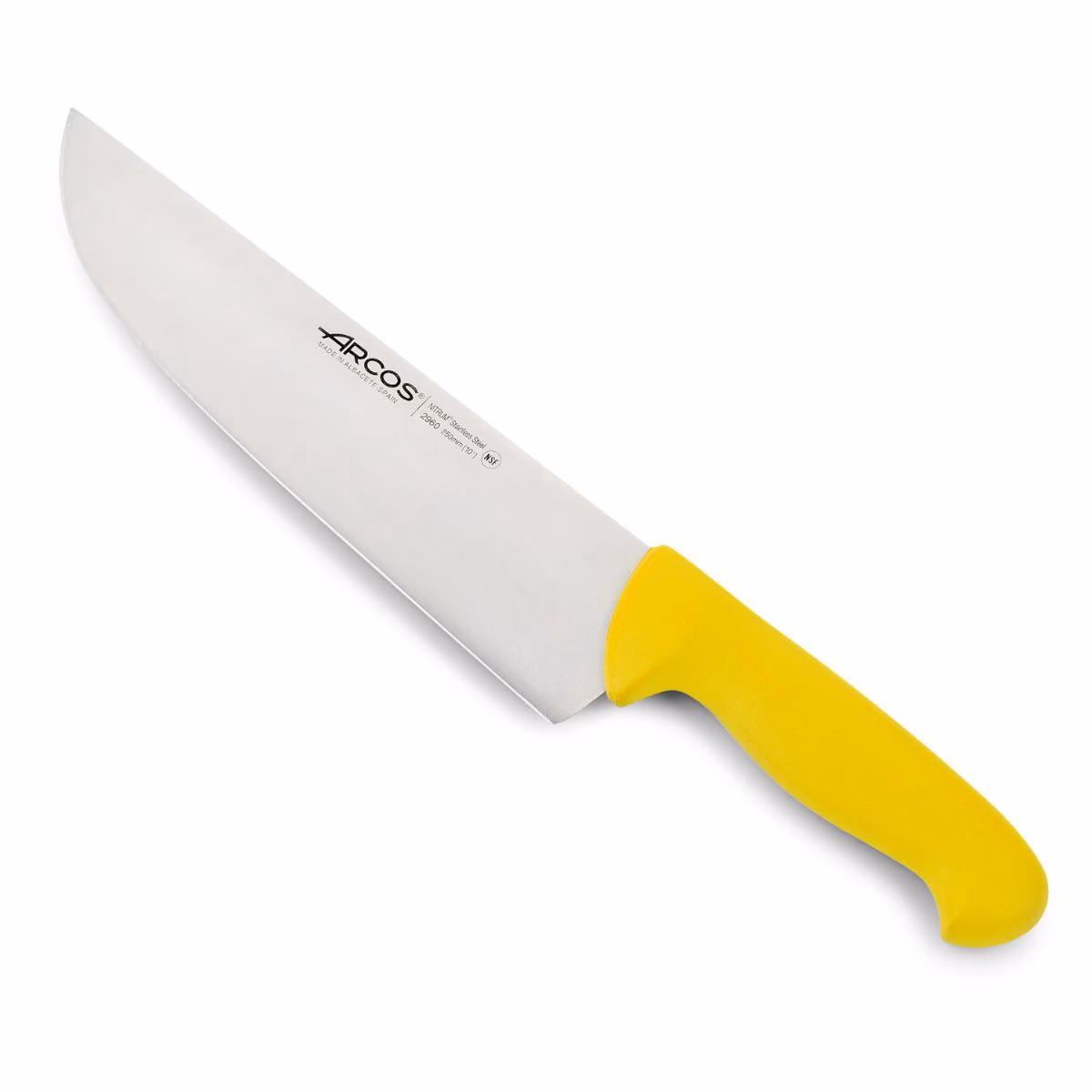 CUCHILLO CARNICERO AMARILLO ARCOS - Imagen 5