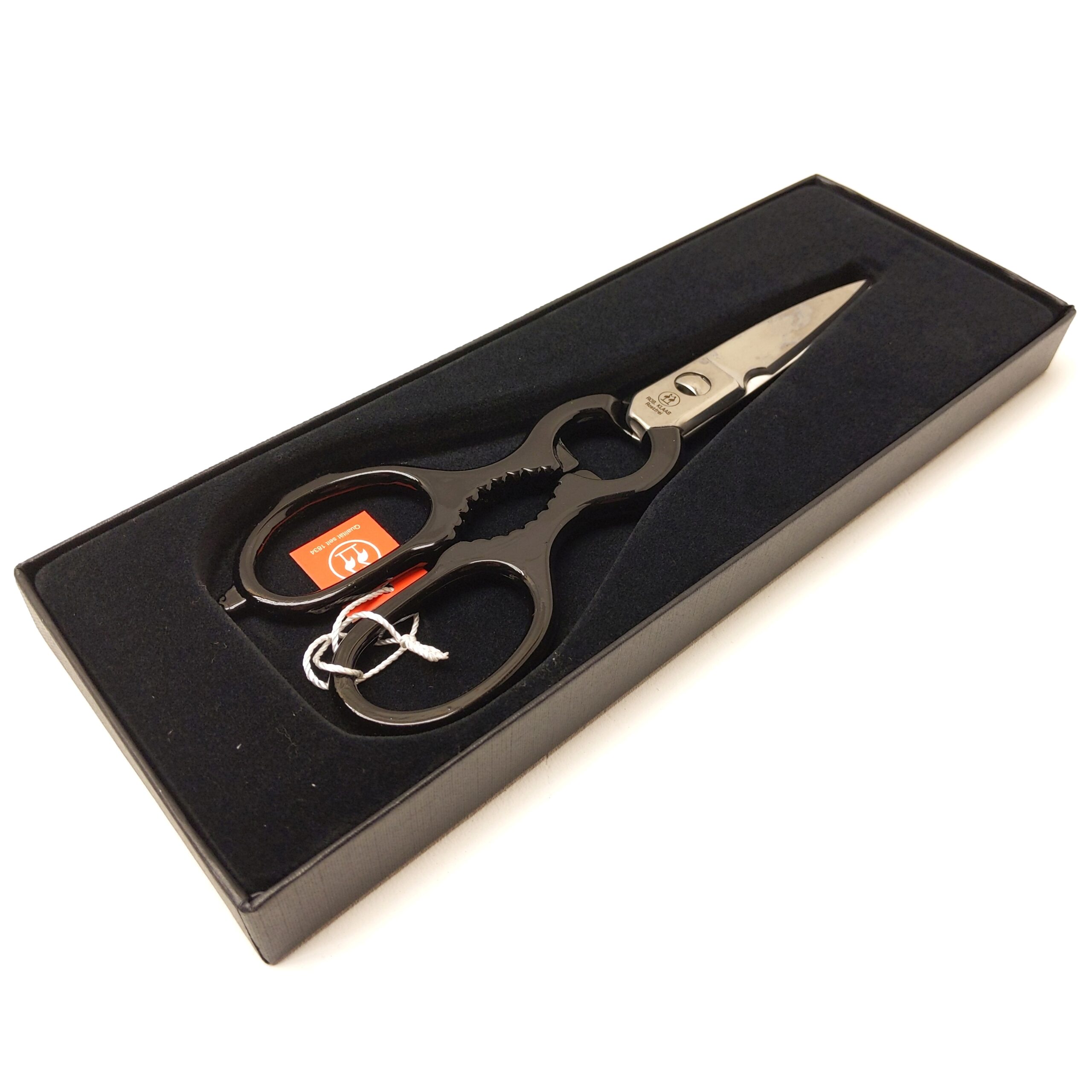 Tijeras de cocina forjadas Robert-Klaas - acero inoxidable - lacado negro - Imagen 5