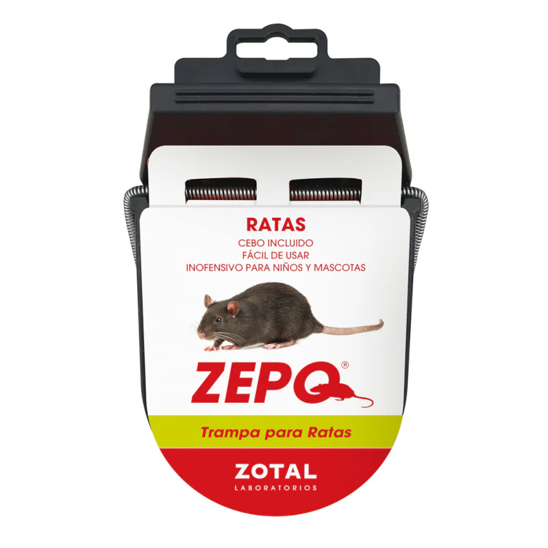 TRAMPA PARA RATAS CON CEBO ZOTAL